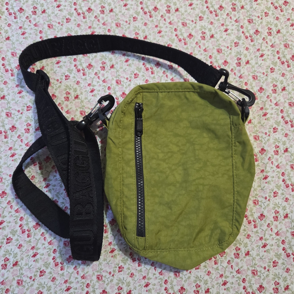 BAGGU | Olive Green Crossbody Bag